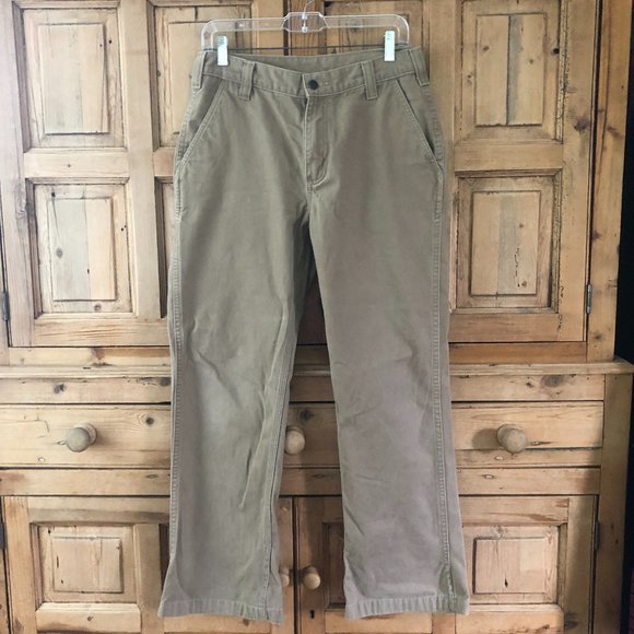 men's carhartt khaki pants